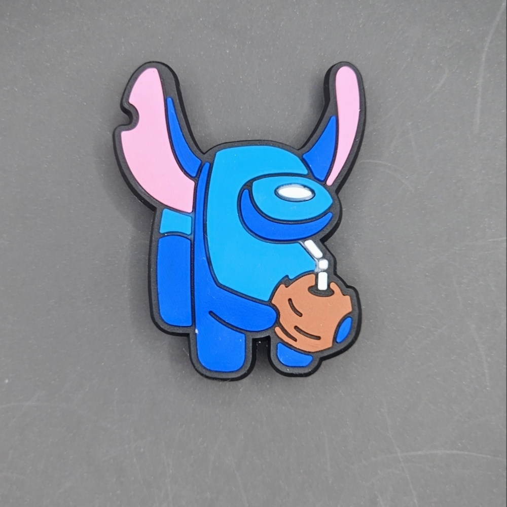 (5/$15) Stich Among Us Croc Charm